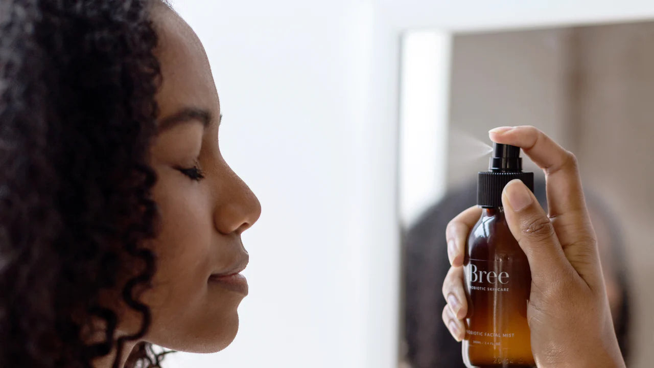 Load video: Through regular use of Bree Probiotic Skincare products, millions of good bacteria remain and multiply to effectively outcompete the bad bacteria associated with skincare problems. The below video shows the positive effects of Bree Probiotic Skincare products.